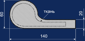 Гидроуплотнения резиновые и резинотканевые по ТУ 38 105 417-84, ТУ 38 105383-83